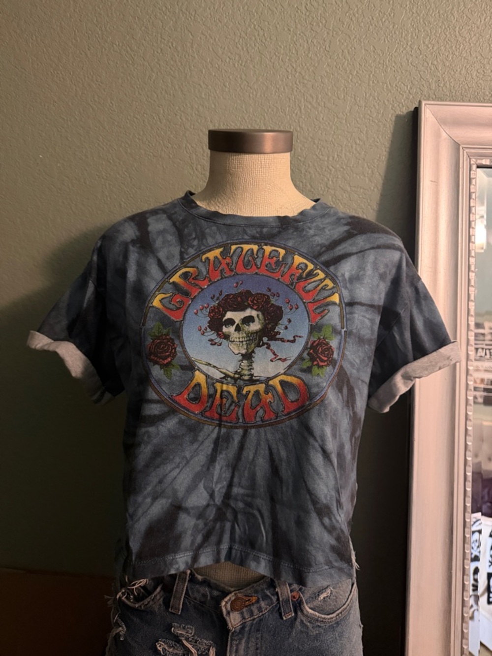 Alice + Olivia Grateful Dead Crop Top